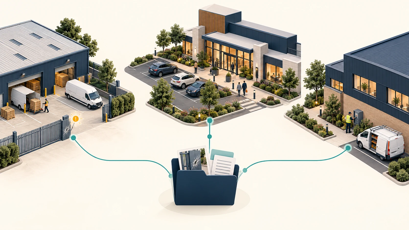 Connected fleet, public-facing and property operations